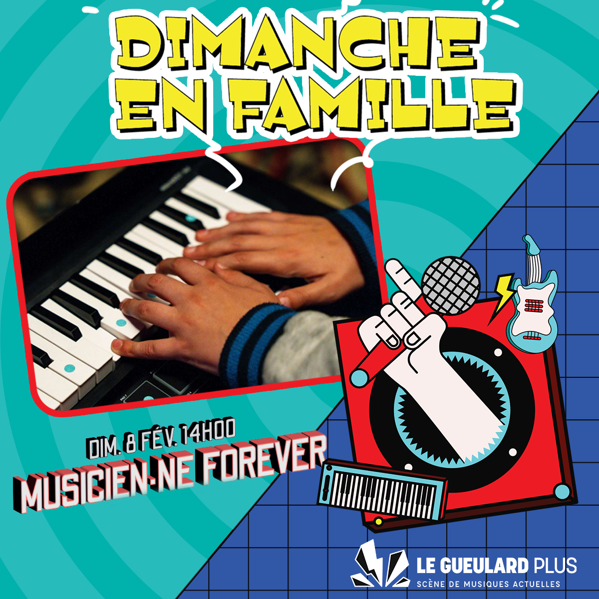 Spectacle jeune public Le Gueulard Plus à Nilvange, Moselle